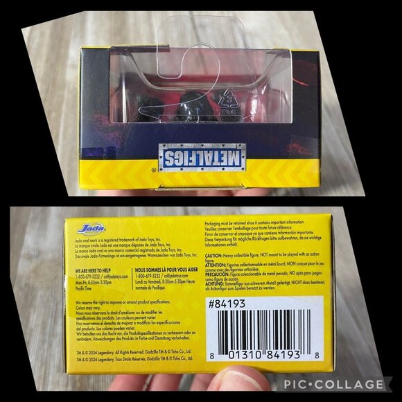 Godzilla x Kong The New Empire Godzilla And Kong Set Of 2 Metalfigs Die Cast Toy - Picture 13 of 15